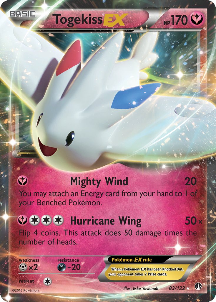 Togekiss EX - BREAKpoint (Ultra Rare) [BKP-83] English / Near Mint / Normal