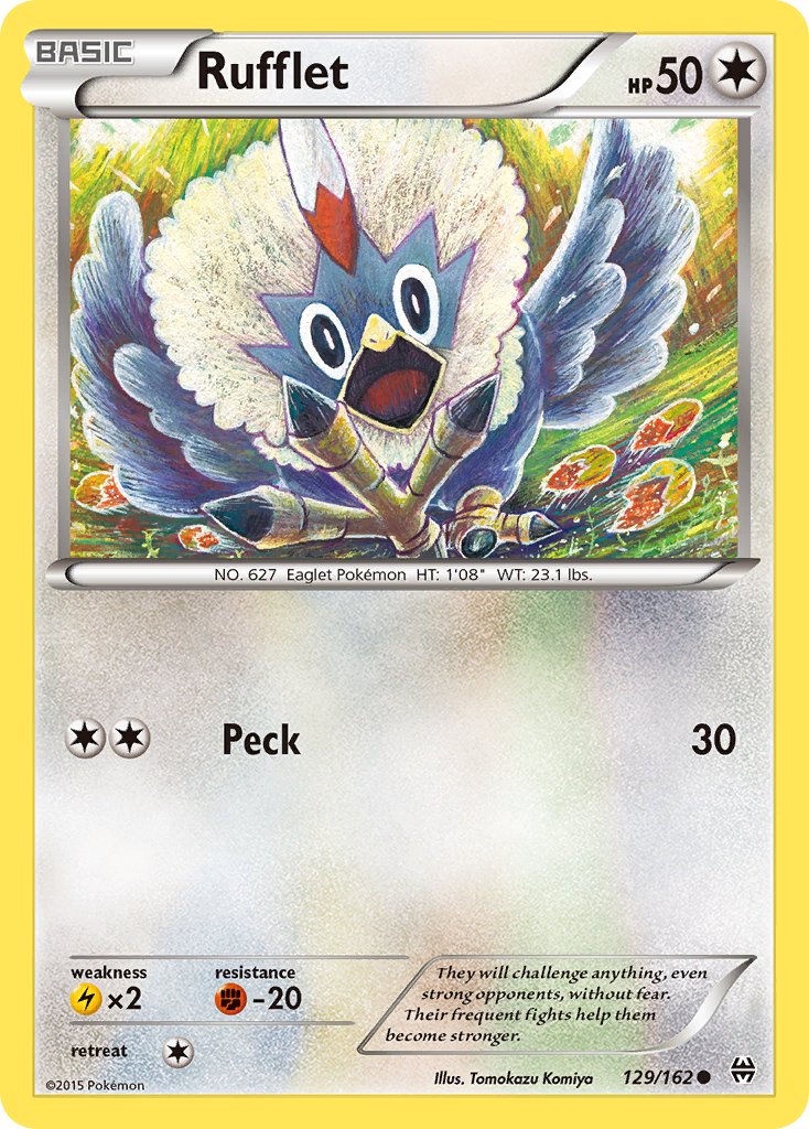Rufflet - BREAKthrough (Common) [BKT-129] English / Near Mint / Normal