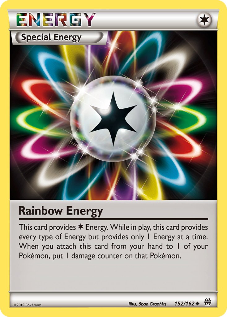 Rainbow Energy - BREAKthrough (Uncommon) [BKT-152] English / Near Mint / Normal