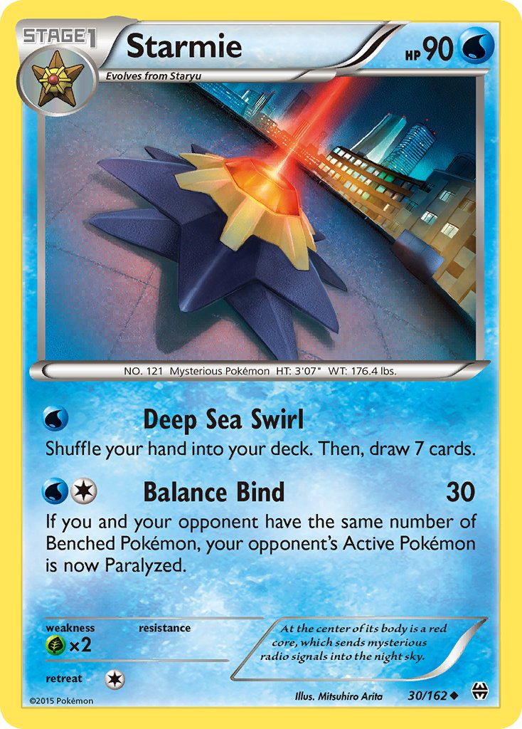 Starmie - BREAKthrough (Uncommon) [BKT-30] English / Near Mint / Normal