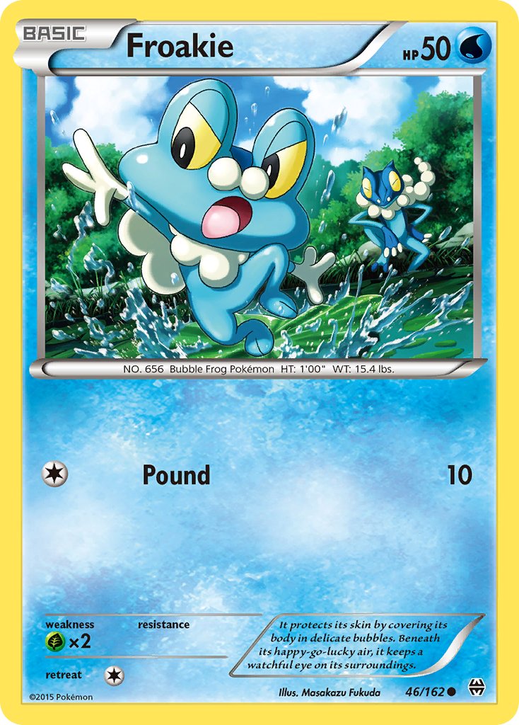 Froakie - BREAKthrough (Common) [BKT-46] English / Near Mint / Normal