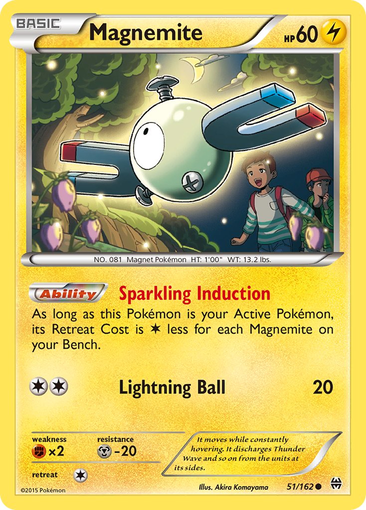 Magnemite - BREAKthrough (Common) [BKT-51] English / Near Mint / Normal
