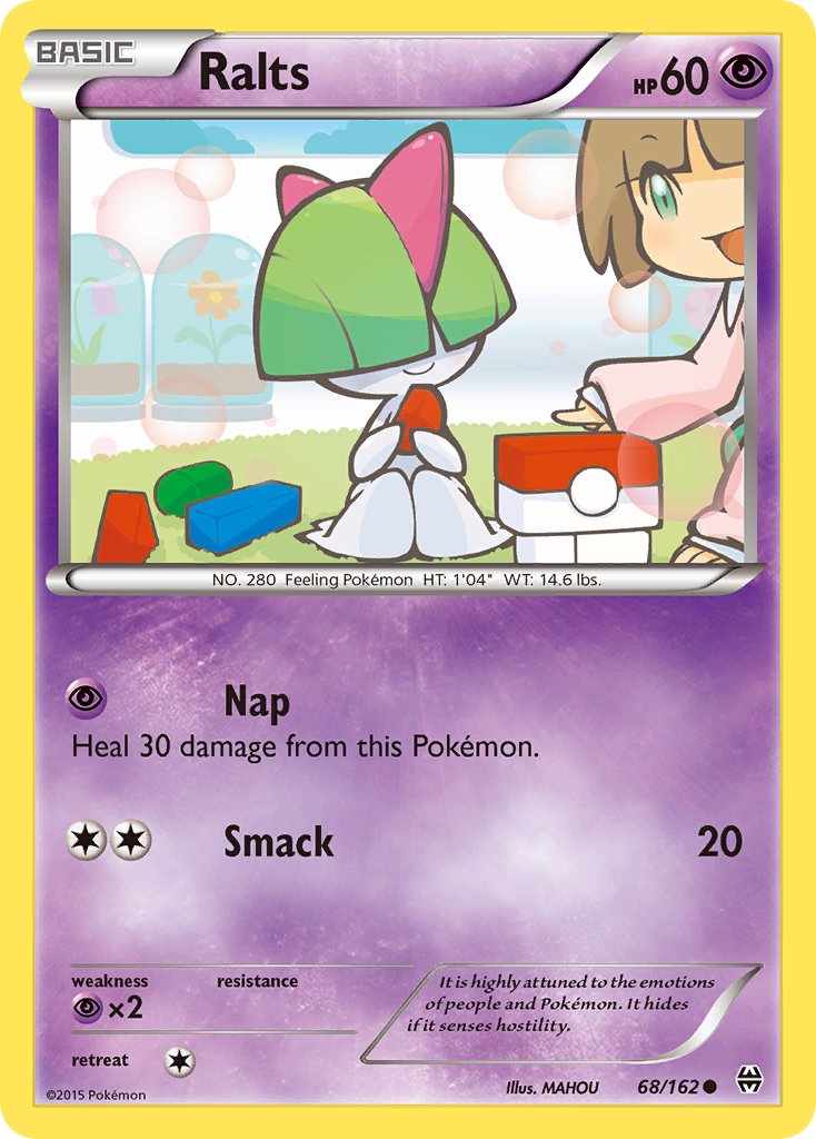 Ralts - BREAKthrough (Common) [BKT-68] English / Near Mint / Normal