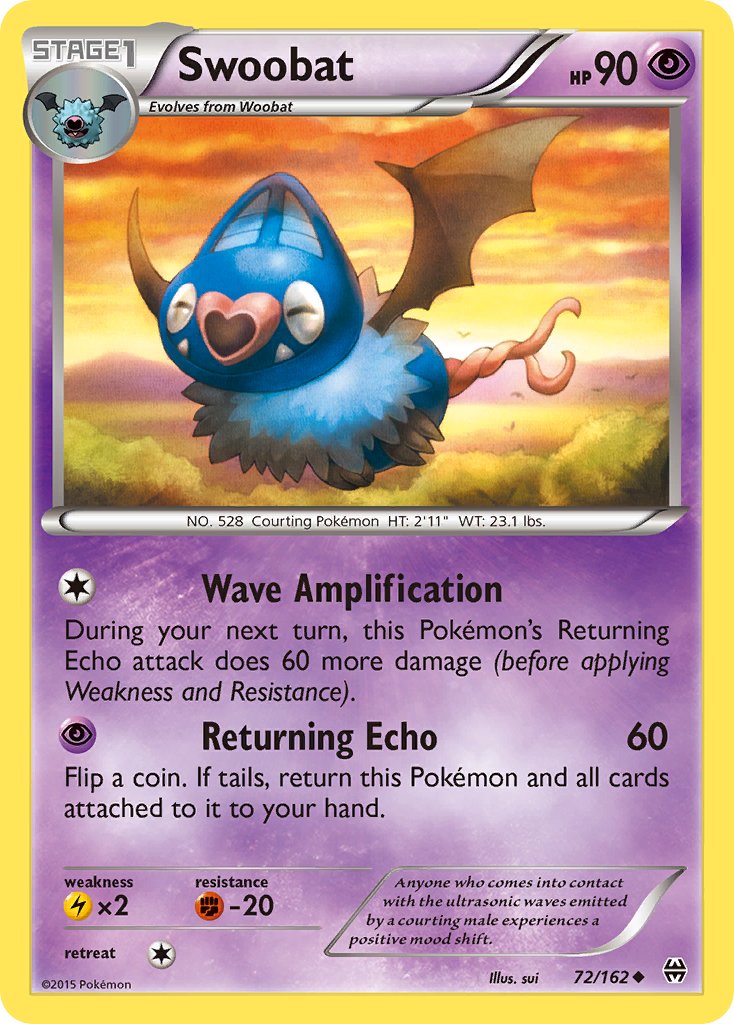 Swoobat - BREAKthrough (Uncommon) [BKT-72] English / Near Mint / Normal
