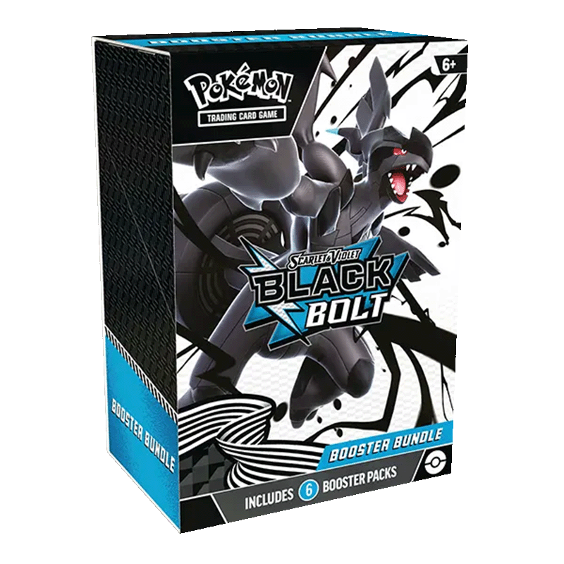 Pokémon TCG: Scarlet & Violet: Black Bolt Booster Bundle (6 Boosters)