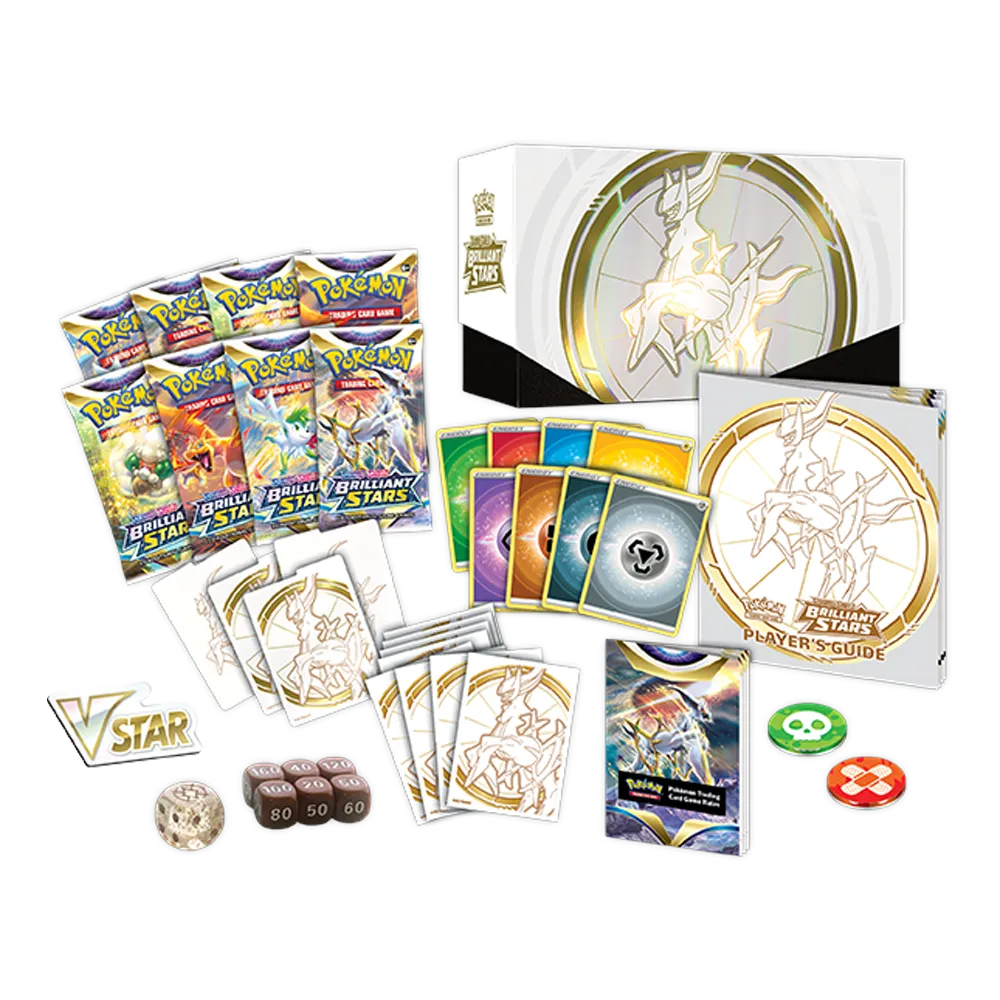 Pokémon TCG: Sword & Shield: Brilliant Stars - Elite Trainer Box