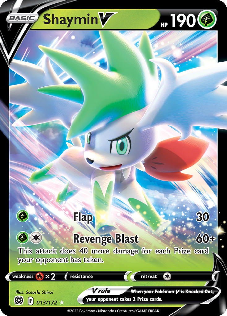 Shaymin V - Brilliant Stars (Ultra Rare) [BRS-013] English / Near Mint / Normal