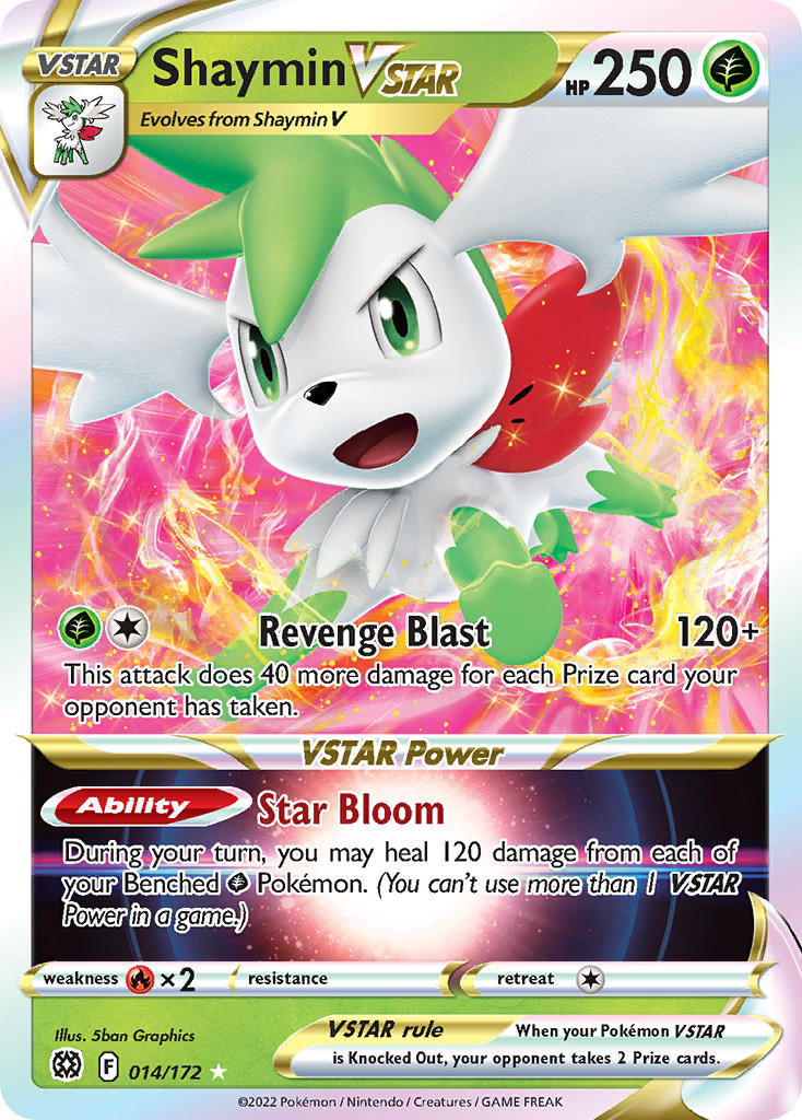 Shaymin VSTAR - Brilliant Stars (Ultra Rare) [BRS-014] English / Near Mint / Normal
