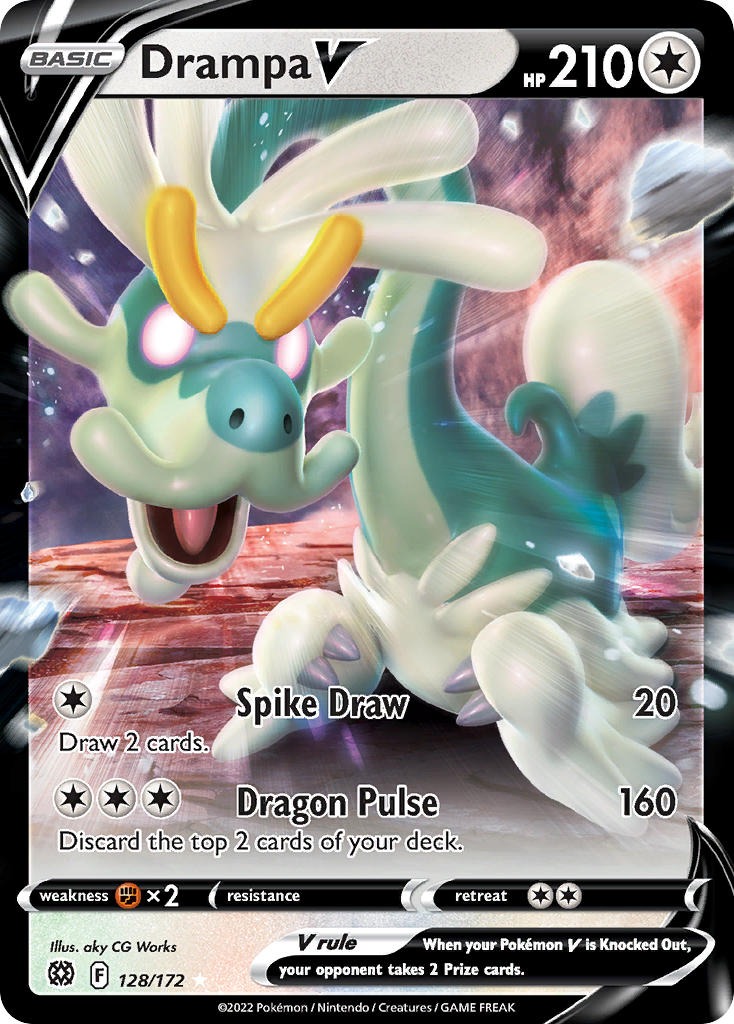 Drampa V - Brilliant Stars (Ultra Rare) [BRS-128] English / Near Mint / Normal