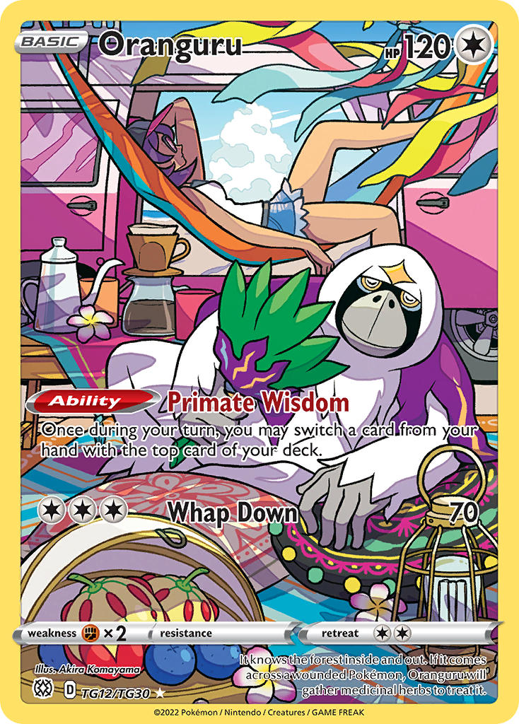 Oranguru - Brilliant Stars (Holo Rare) [BRS-TG12] English / Near Mint / Normal