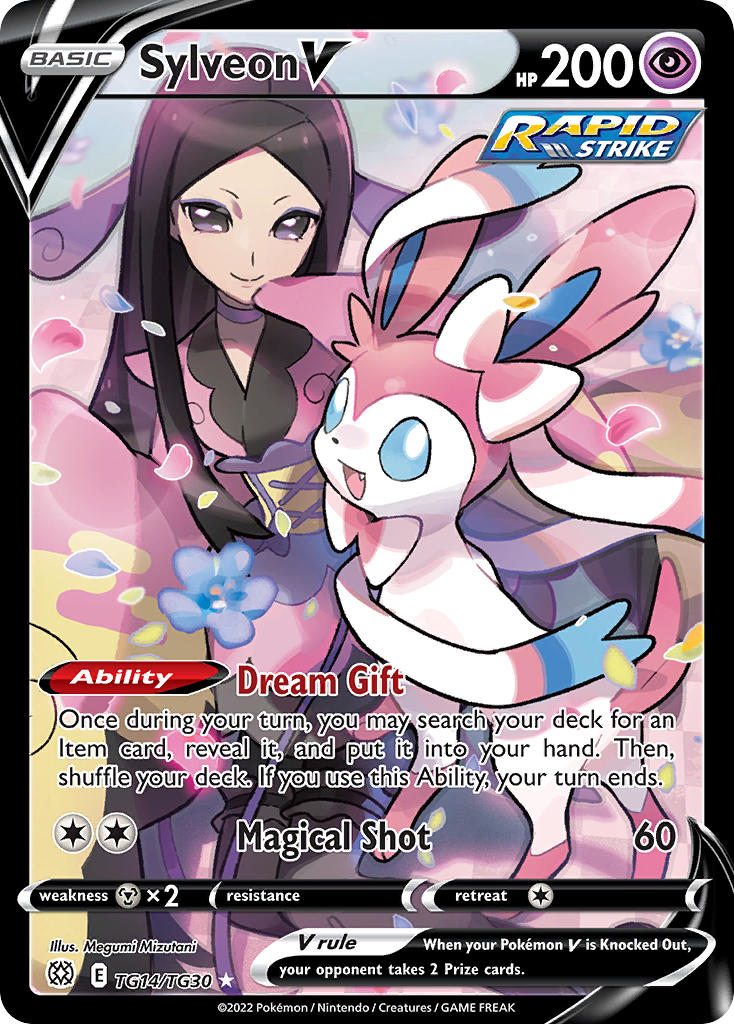 Sylveon V - Brilliant Stars (Ultra Rare) [BRS-TG14] English / Near Mint / Normal