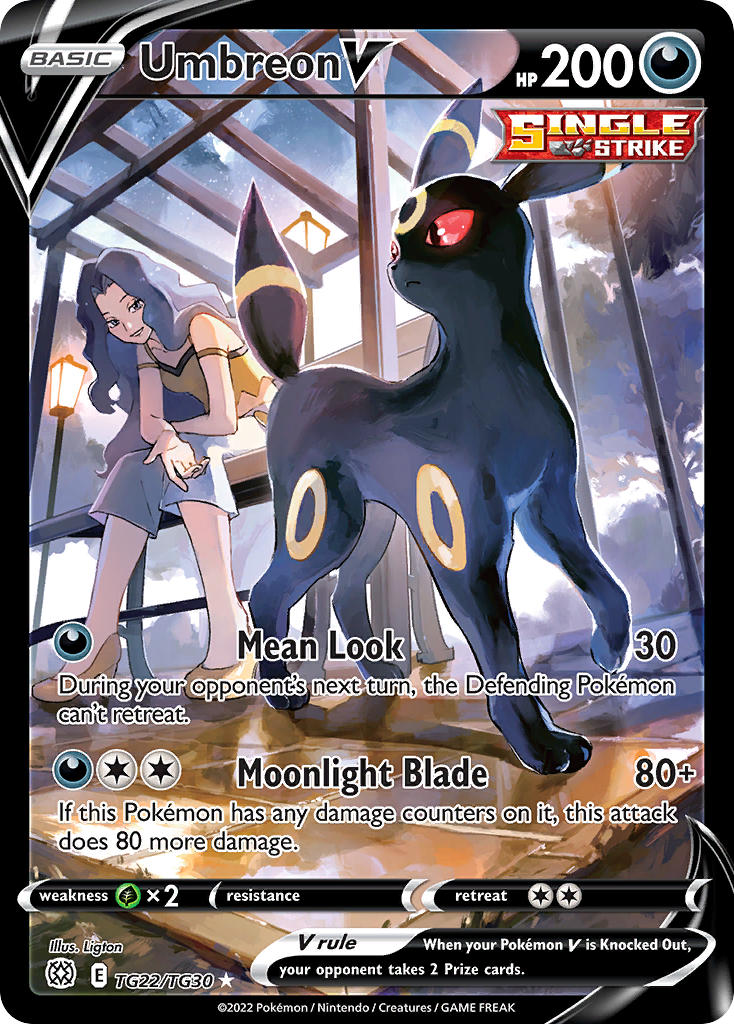 Umbreon V⁣ - Brilliant Stars⁣ (Ultra Rare)⁣ [TG22] English / Near Mint / Normal