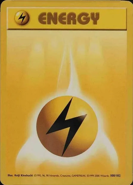 Lightning Energy⁣ - Base Set⁣ (Common)⁣ [100]