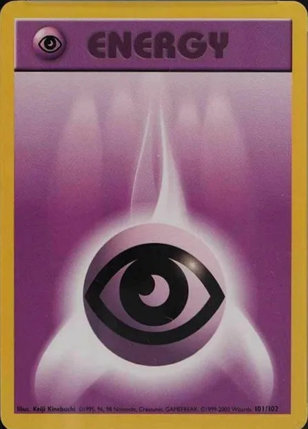 Psychic Energy⁣ - Base Set⁣ (Common)⁣ [101] English / Played / Normal