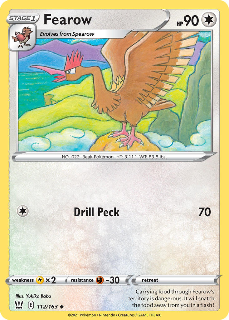 Fearow - Battle Styles (Uncommon) [BST-112] English / Near Mint / Normal