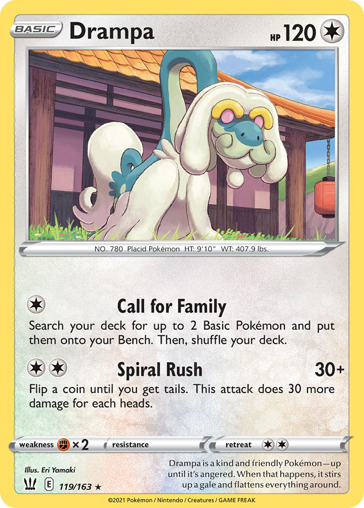 Drampa - Battle Styles (Rare) [BST-119] English / Near Mint / Normal