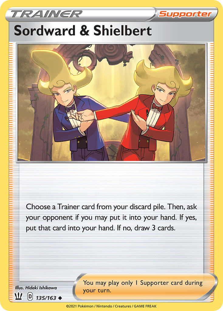 Sordward & Shielbert - Battle Styles (Uncommon) [BST-135] English / Near Mint / Normal