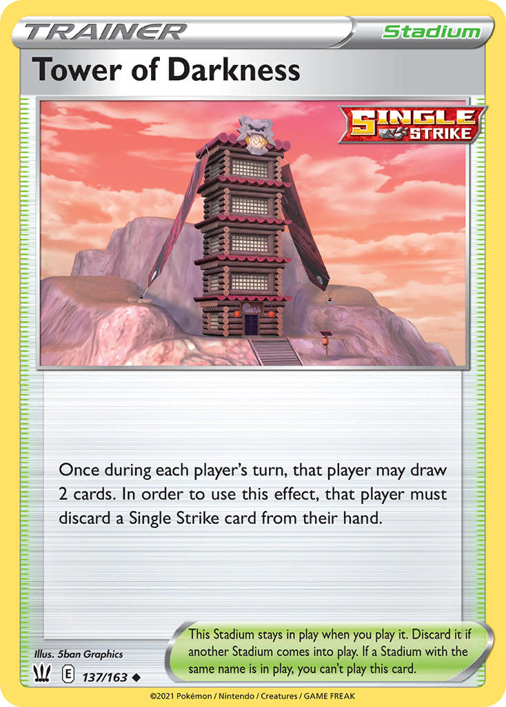 Tower of Darkness - Battle Styles (Uncommon) [BST-137] English / Near Mint / Normal