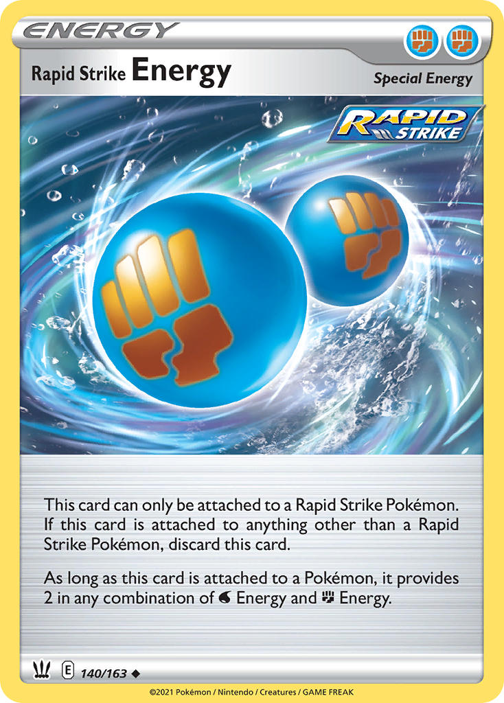 Rapid Strike Energy - Battle Styles (Uncommon) [BST-140] English / Near Mint / Normal