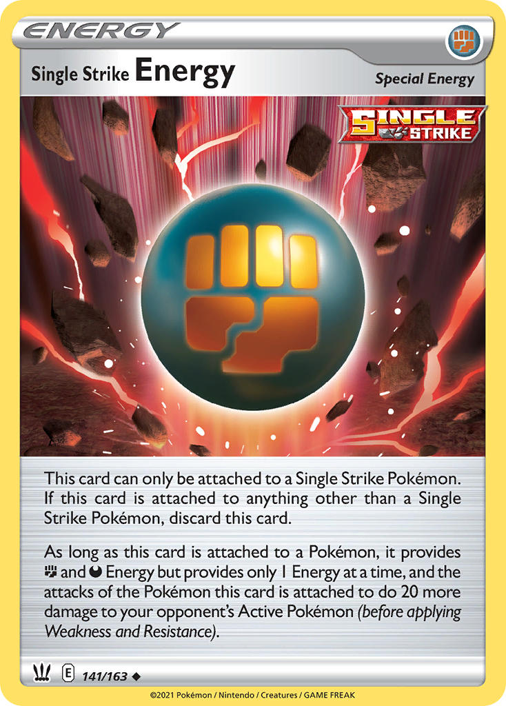 Single Strike Energy - Battle Styles (Uncommon) [BST-141] English / Near Mint / Normal