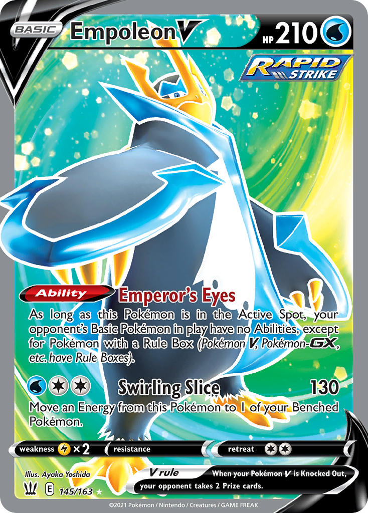 Empoleon V - Battle Styles (Ultra Rare) [BST-145] English / Near Mint / Normal