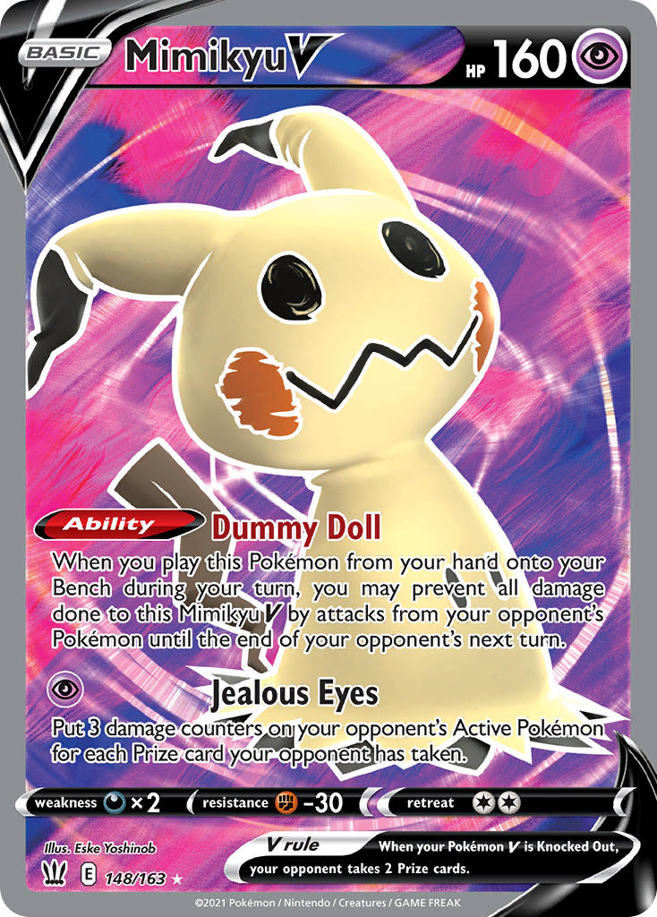 Mimikyu V - Battle Styles (Ultra Rare) [BST-148] English / Near Mint / Normal