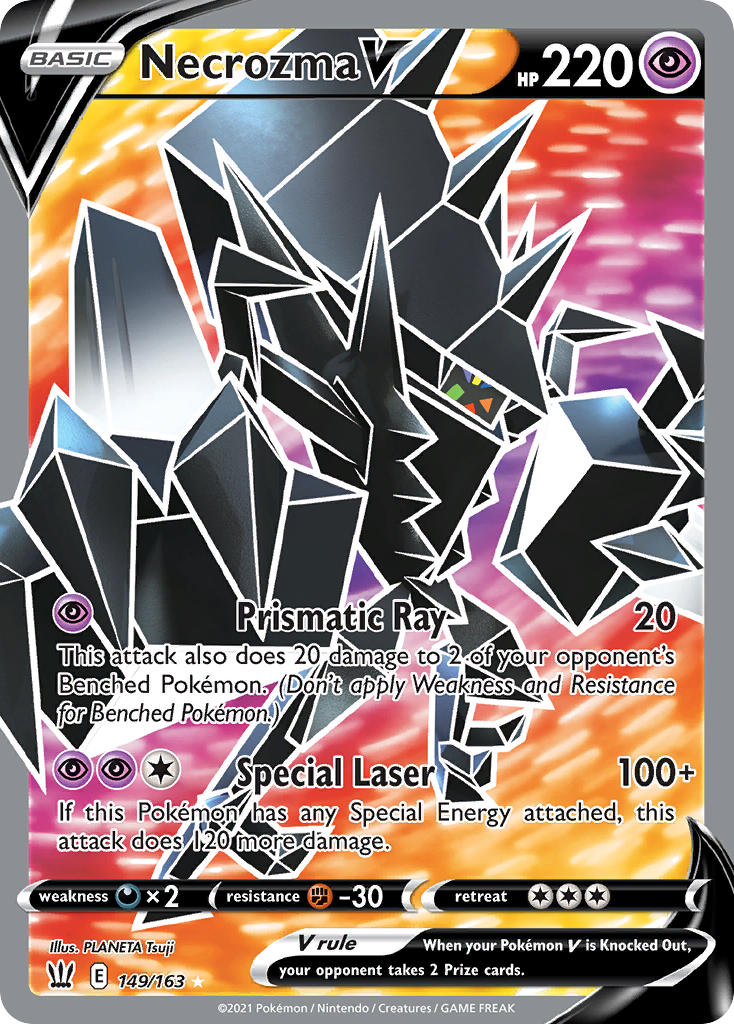 Necrozma V - Battle Styles (Ultra Rare) [BST-149] English / Near Mint / Normal