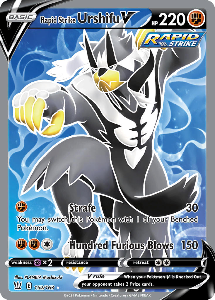 Rapid Strike Urshifu V - Battle Styles (Ultra Rare) [BST-152] English / Near Mint / Normal
