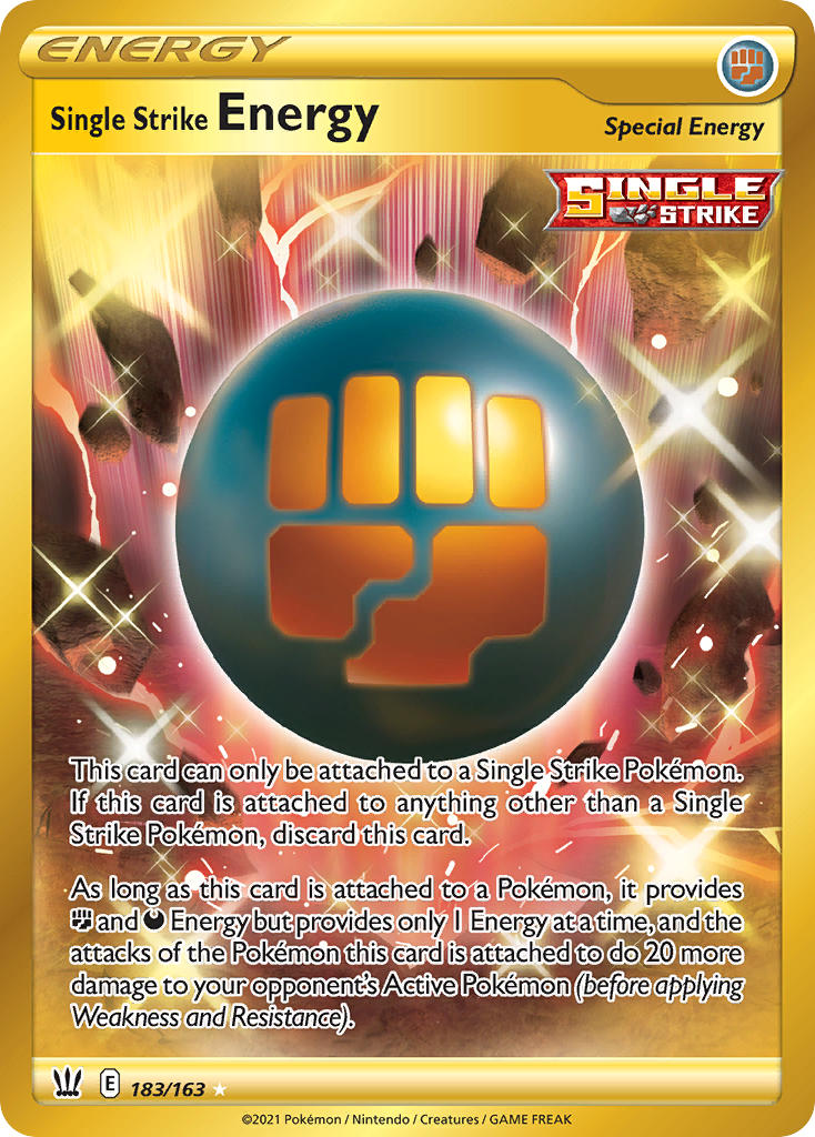 Single Strike Energy - Battle Styles (Secret Rare) [BST-183] English / Near Mint / Normal