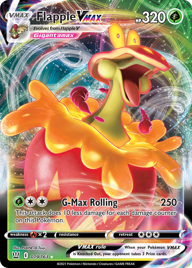 Flapple VMAX - Battle Styles (Ultra Rare) [BST-19] English / Near Mint / Normal