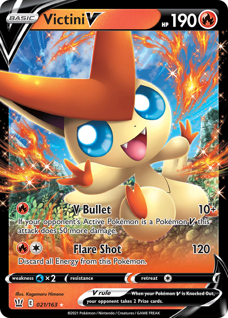 Victini V - Battle Styles (Ultra Rare) [BST-21] English / Near Mint / Normal