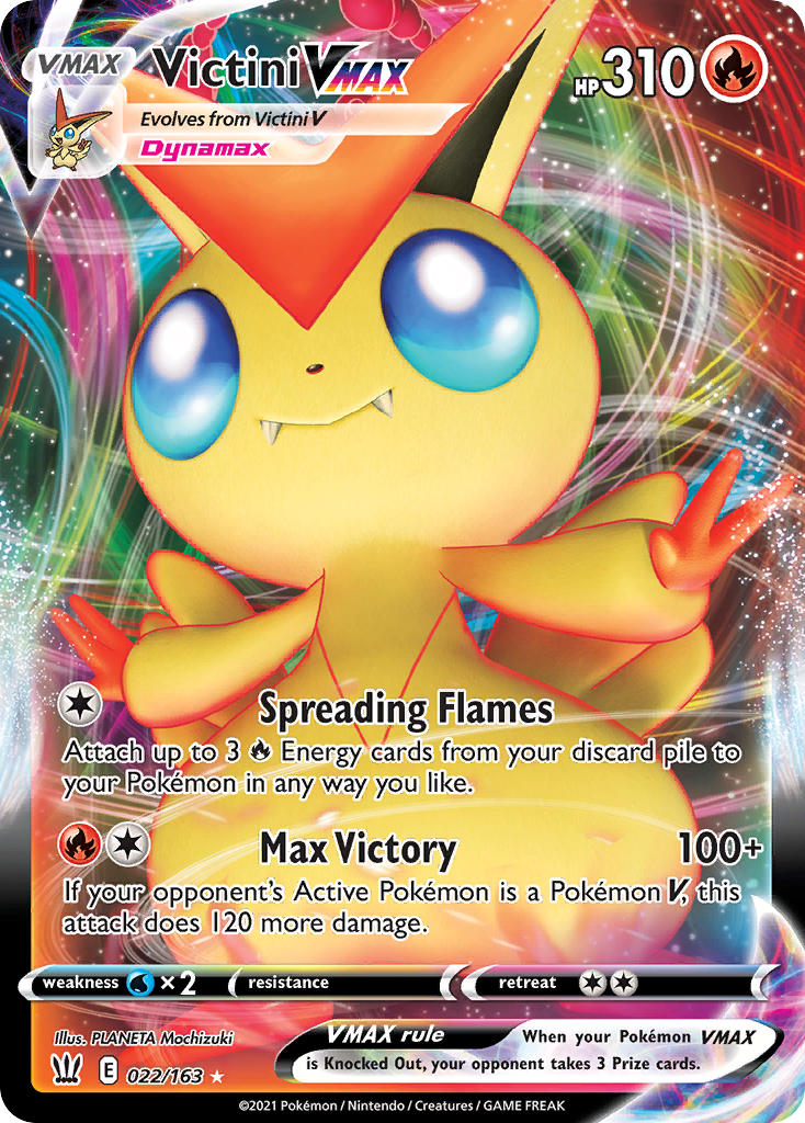 Victini VMAX - Battle Styles (Ultra Rare) [BST-22] English / Near Mint / Normal
