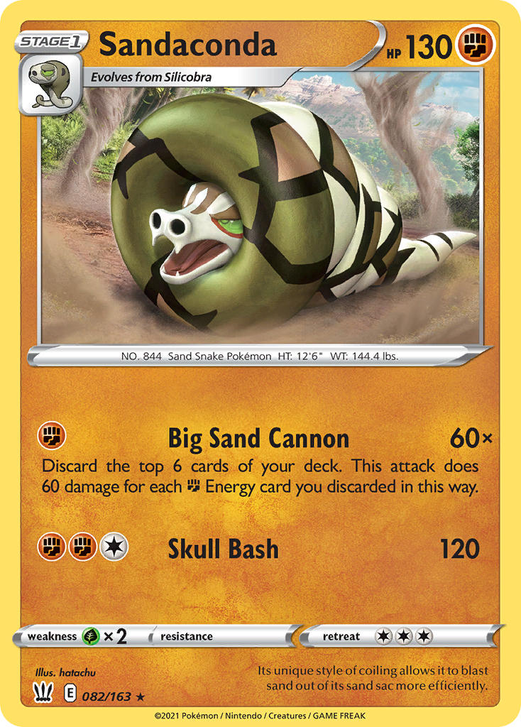 Sandaconda - Battle Styles (Holo Rare) [BST-82] English / Near Mint / Normal