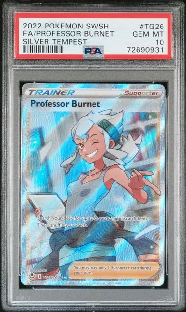 Professor Burnet - Silver Tempest (Ultra Rare) [SIT-TG26]