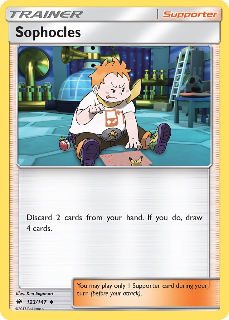 Sophocles - Burning Shadows (Uncommon) [BUS-123] English / Near Mint / Normal