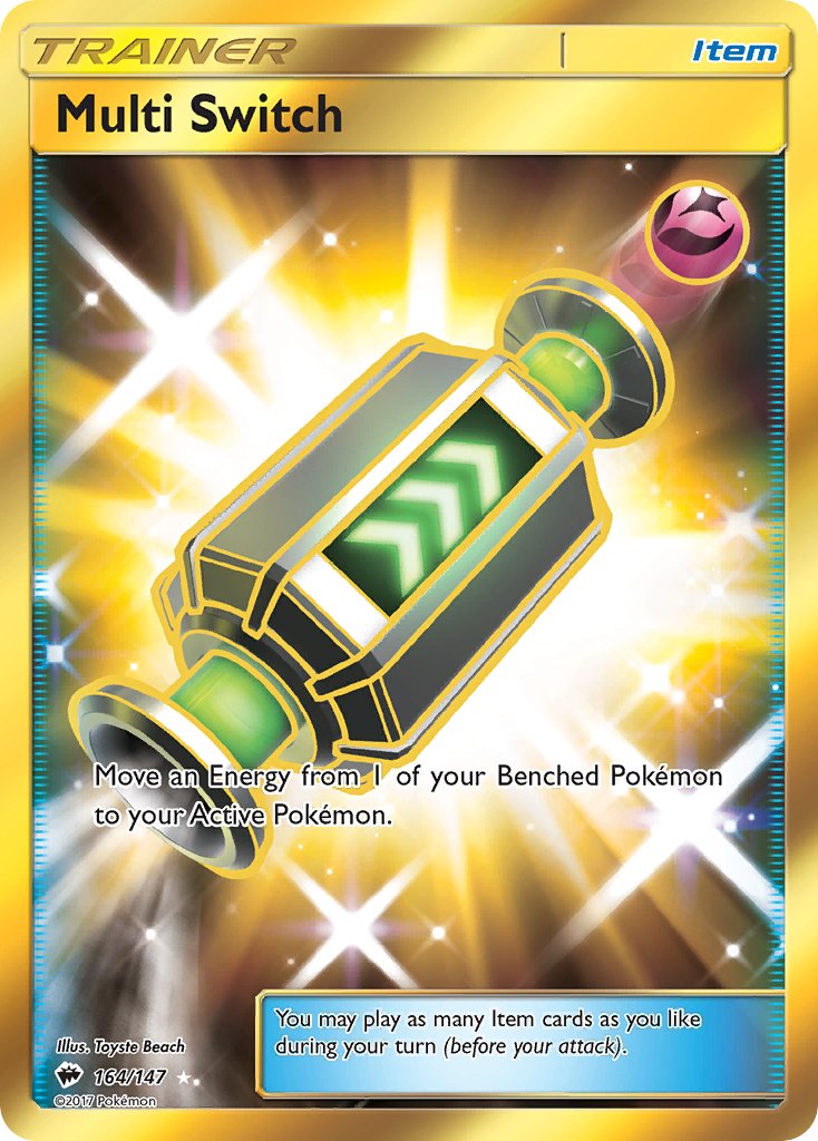 Multi Switch - Burning Shadows (Secret Rare) [BUS-164] English / Near Mint / Normal