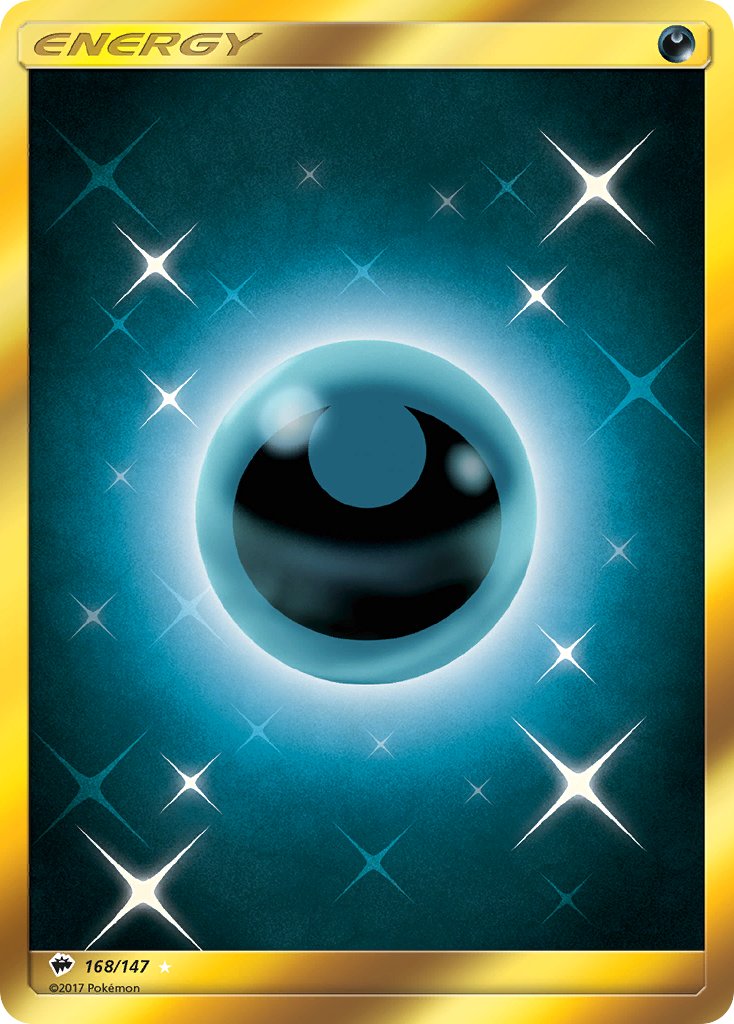 Darkness Energy - Burning Shadows (Secret Rare) [BUS-168] English / Near Mint / Normal
