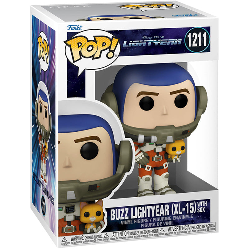 Funko POP! Disney Buzz Lightyear XL-15 with Sox #1211