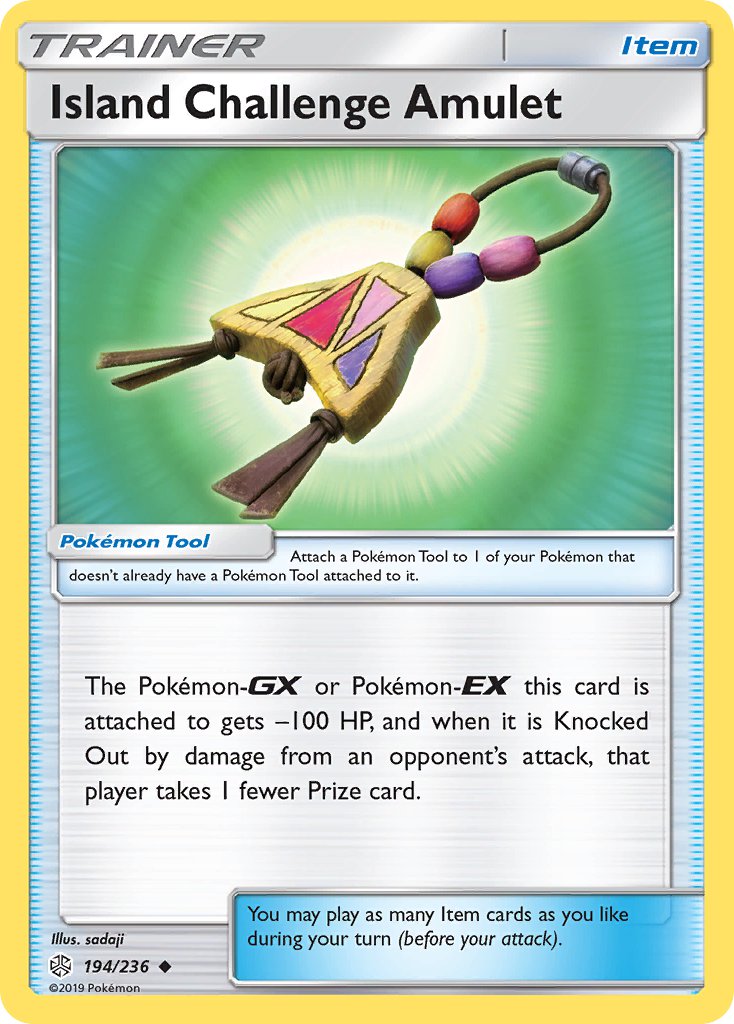 Island Challenge Amulet - Cosmic Eclipse (Uncommon) [CEC-194] English / Near Mint / Normal