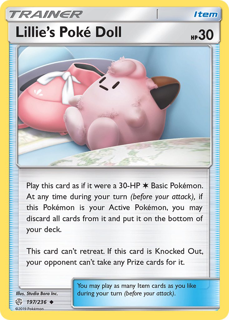 Lillie's Poké Doll - Cosmic Eclipse (Uncommon) [CEC-197] English / Near Mint / Normal