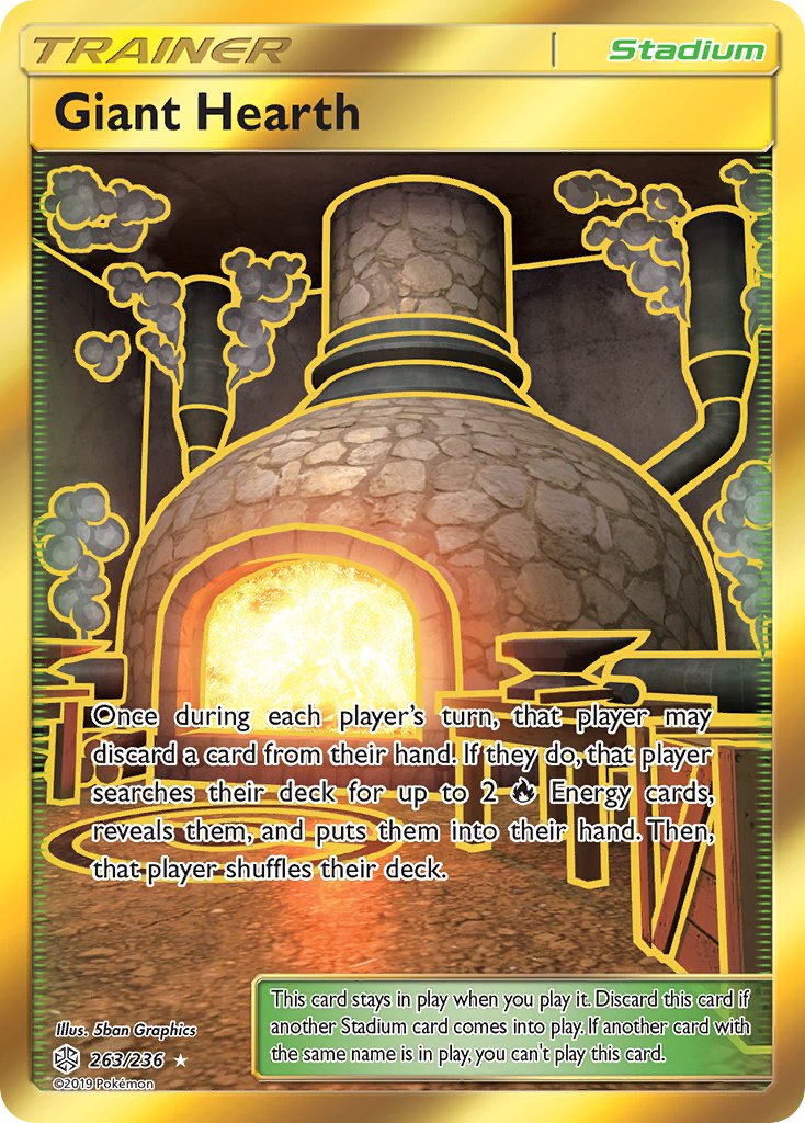 Giant Hearth - Cosmic Eclipse (Secret Rare) [CEC-263] English / Near Mint / Normal