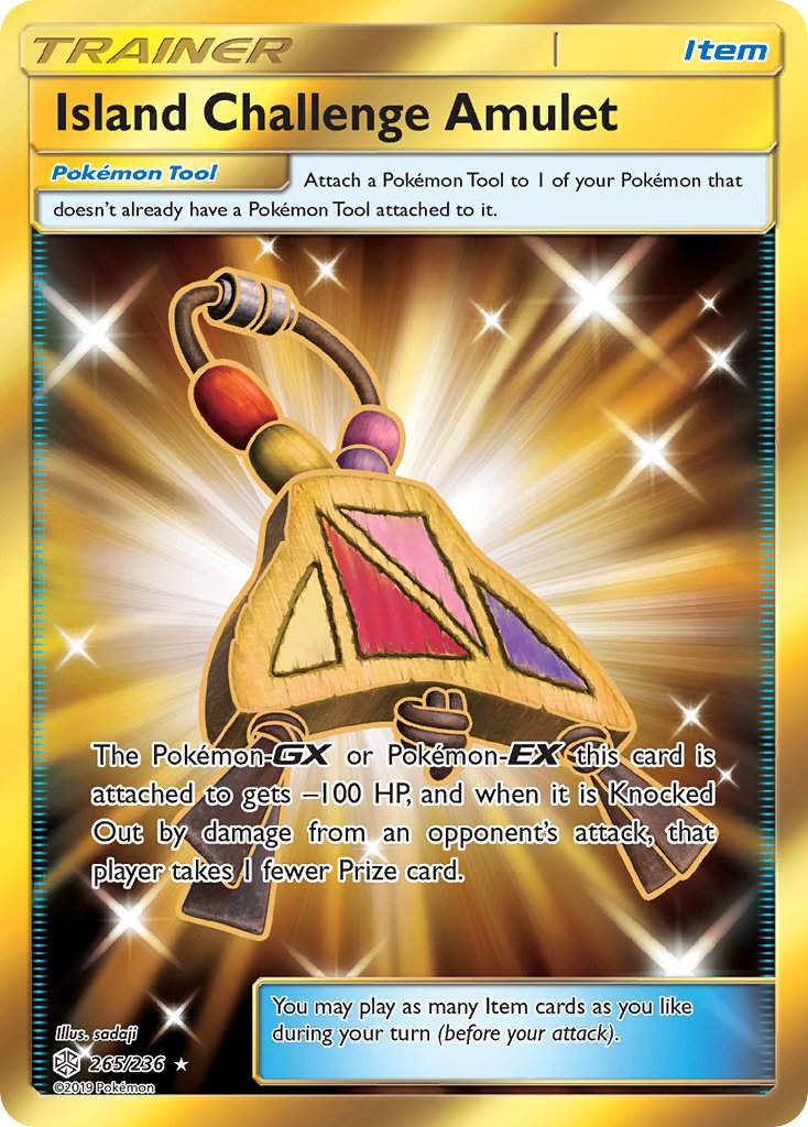Island Challenge Amulet - Cosmic Eclipse (Secret Rare) [CEC-265] English / Near Mint / Normal