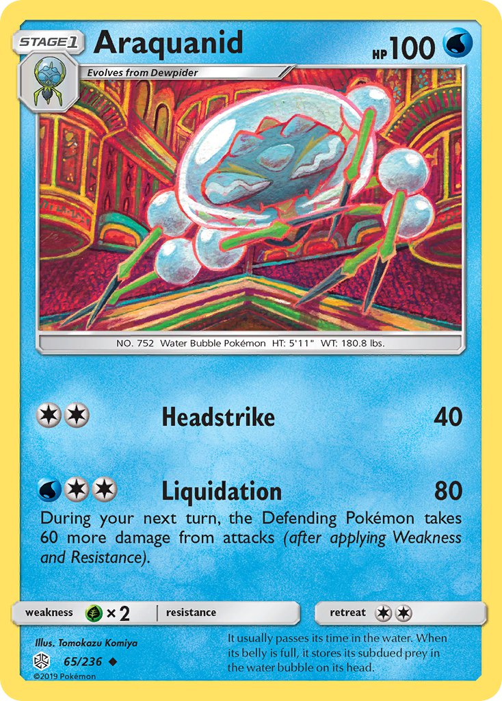 Araquanid - Cosmic Eclipse (Uncommon) [CEC-65] English / Near Mint / Normal