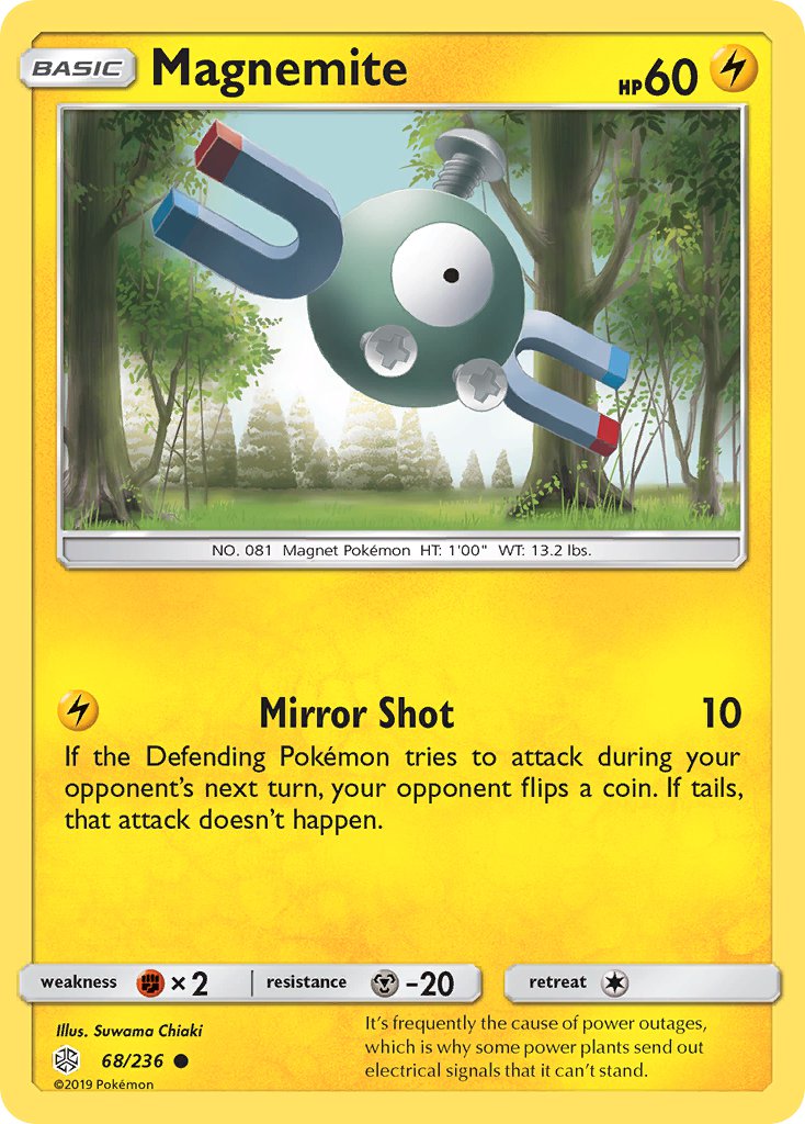 Magnemite - Cosmic Eclipse (Common) [CEC-68] English / Near Mint / Normal