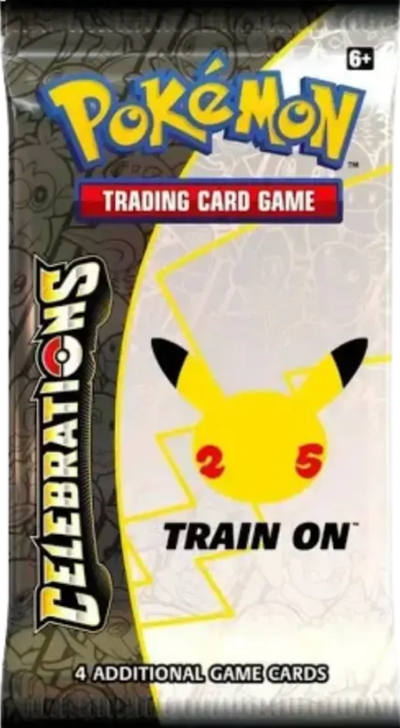 Pokémon TCG: Sword & Shield: Celebrations (25th Anniversary) - Booster Pack Kortspil