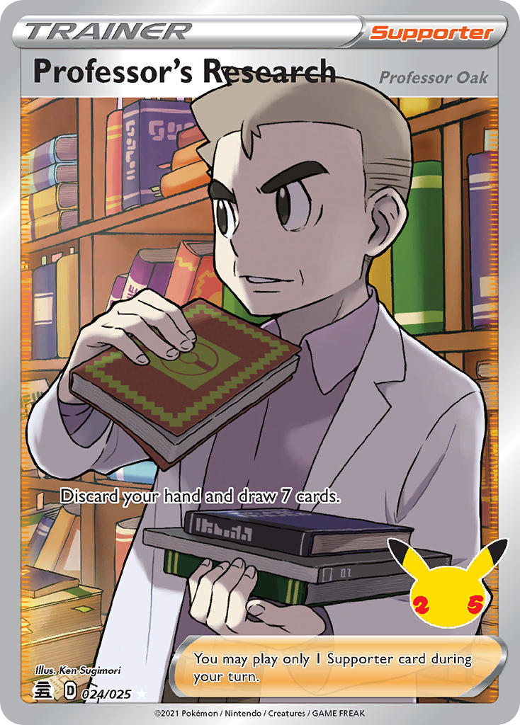 Professor's Research - Celebrations (Ultra Rare) [CEL-024] English / Near Mint / Normal