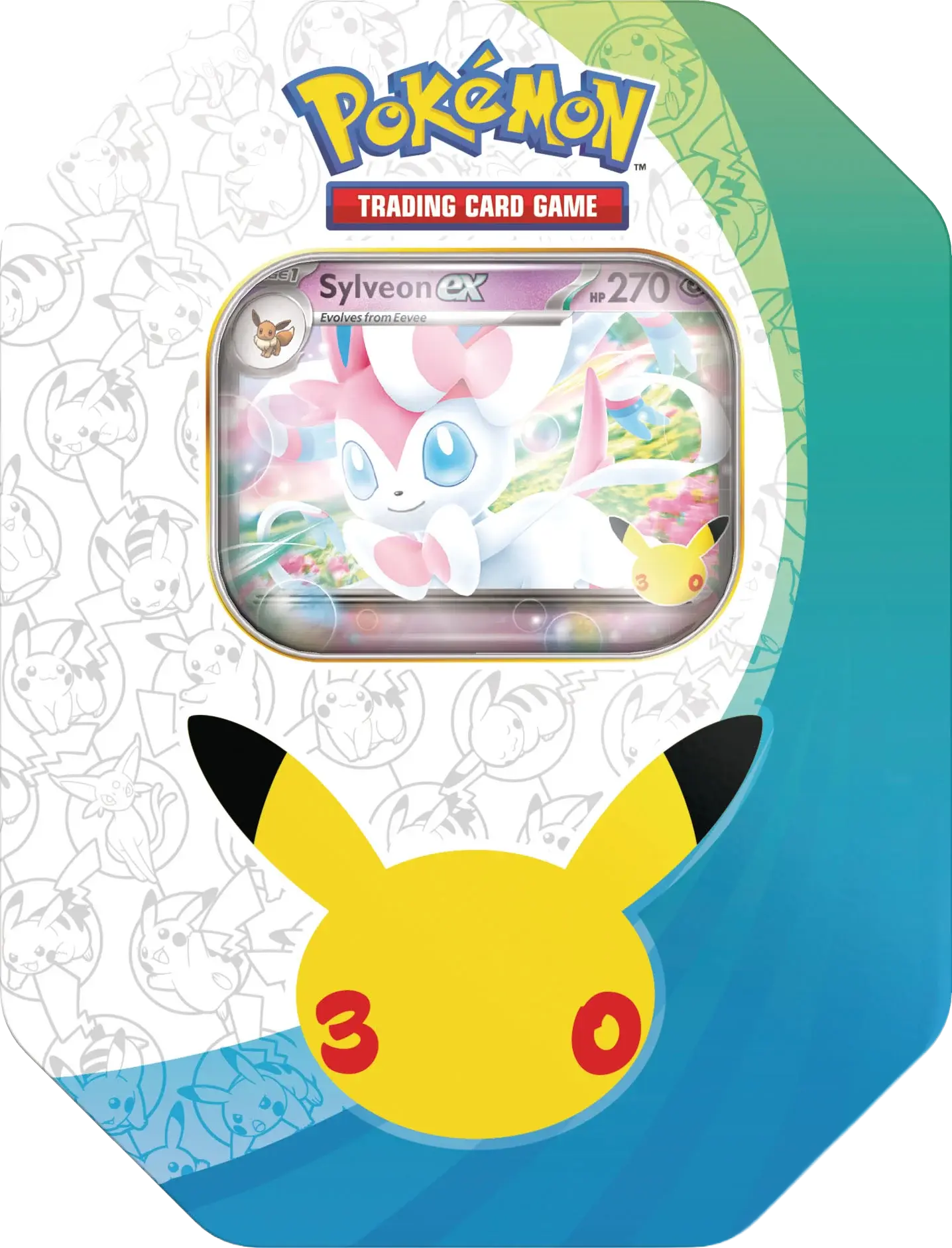 Pokémon TCG: Mega Evolution: 30th Celebration - ex Tin