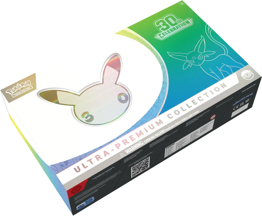 Pokémon TCG: Mega Evolution: 30th Celebration - Espeon ex Ultra Premium Collection Kortspil