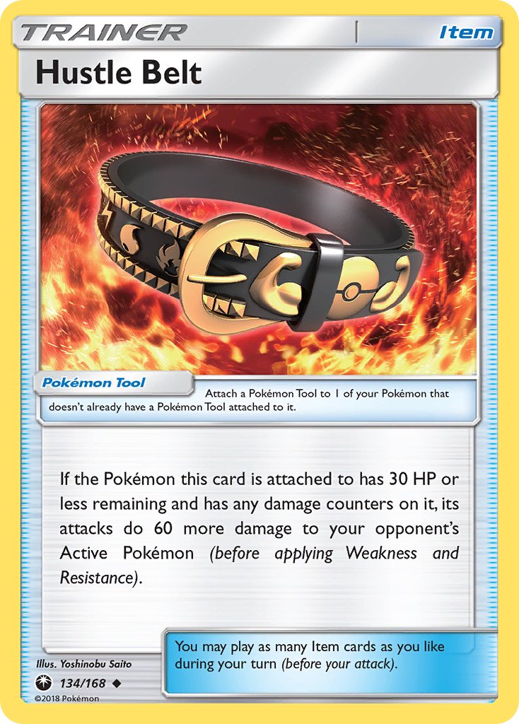 Hustle Belt - Celestial Storm (Uncommon) [CES-134] English / Near Mint / Normal