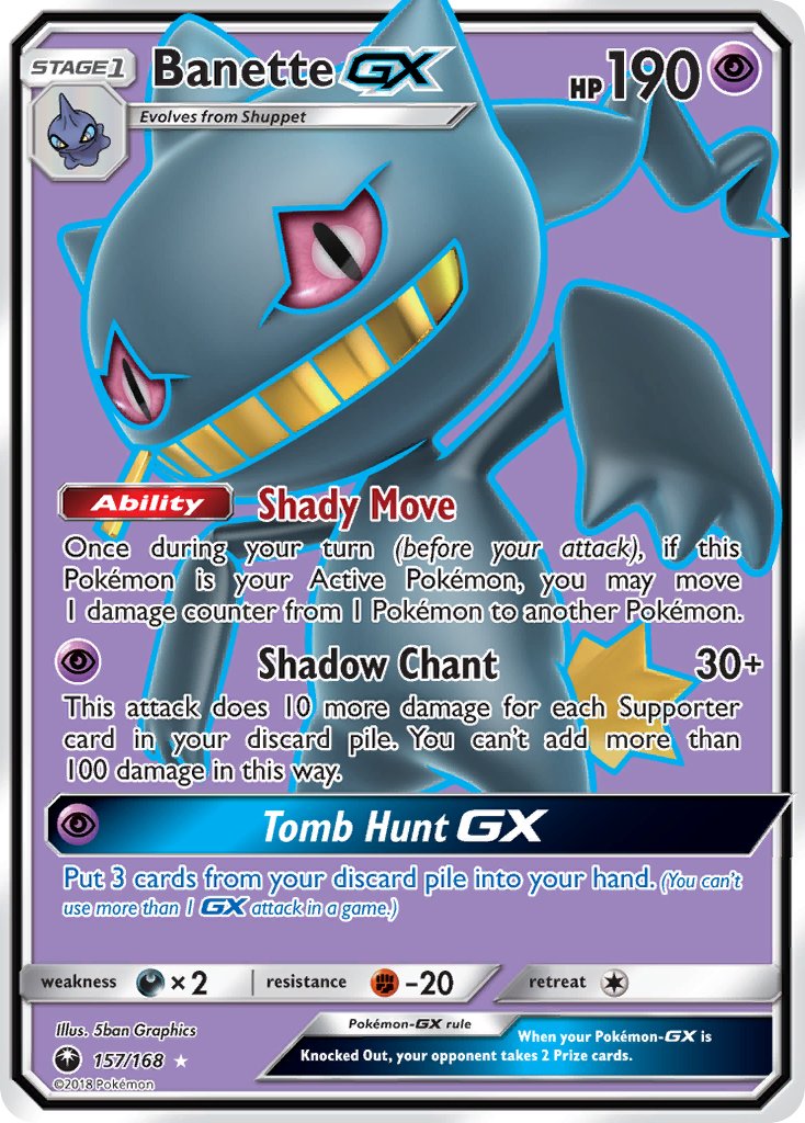 Banette GX - Celestial Storm (Ultra Rare) [CES-157] English / Near Mint / Normal